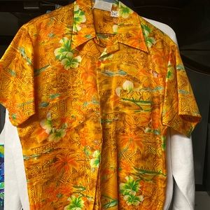 Vintage Vacation Beach Hawaiian 🌺 Vibe Breathable Short Sleeve button Up shirt